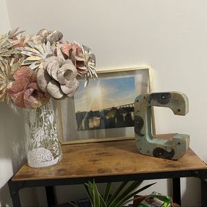 Wooden initial block